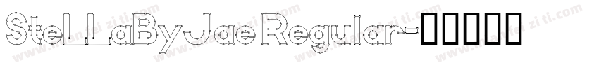 SteLLaByJae Regular字体转换